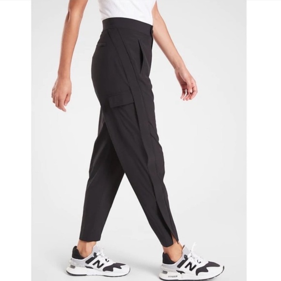 NWOT Athleta Uptown Ankle Pant Black - Picture 2 of 9